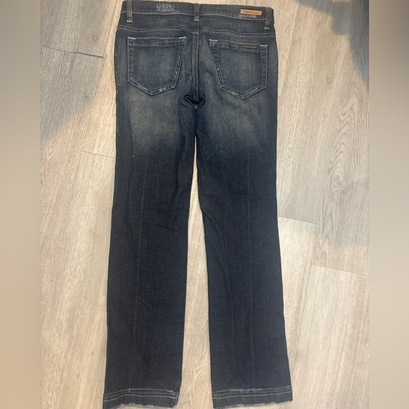 DKNY Dark Blue Straight Leg Jeans - Picture 5 of 5